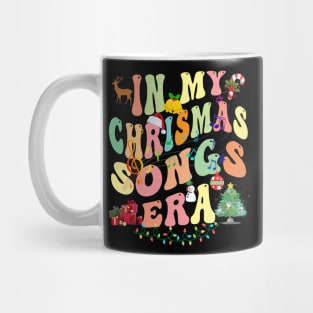 Groovy In My Christmas Songs Era Xmas Family Gifts Mug